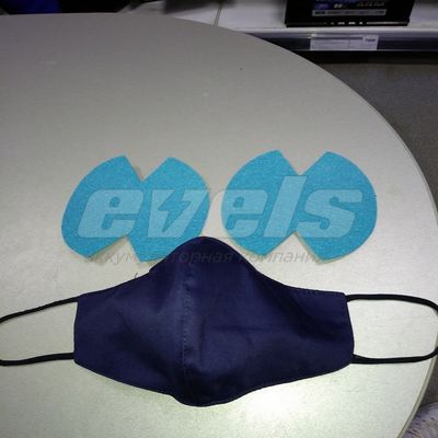 Маска защитная многоразовая, 2 сменных фильтра — фото №3